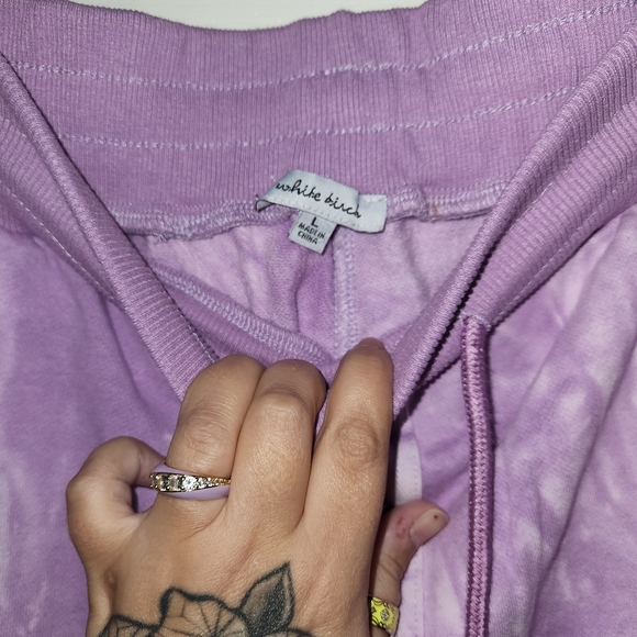 WHITE BIRCH TIE DYE JOGGERS - Picture 5 of 10